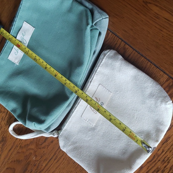 Recycled Cotton Canvas 3-Pc Pouch Set - New - Picture 6 of 12